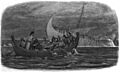 A Chronicle of England - Page 135 - Wreck of the White Ship (bw)