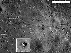 Archivo:Apollo 17 landing site, labeled