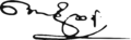 Aung San Signature