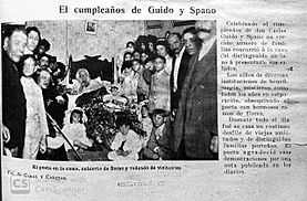 Archivo:Carlos Guido y Spano el 19 de enero de 1909