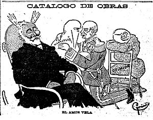 Archivo:Catálogo de obras. El amor vela, de Cyrano, El Liberal, 29-01-1908