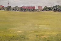 Chase William Merritt View from Central Park 1889
