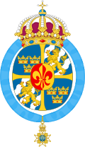 Coat of arms of Silvia, Queen of Sweden.svg