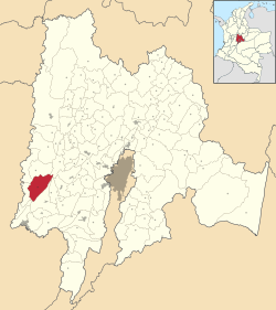 Jerusalén ubicada en Cundinamarca