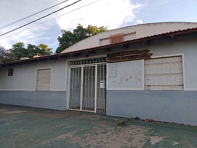 Edificio de la Sociedad de Fomento de la localidad de Villa Arias