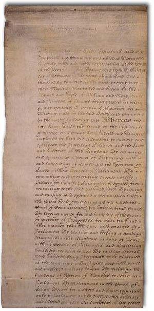 Archivo:English Bill of Rights of 1689