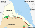 Eritrean–Ethiopian War Map 1998