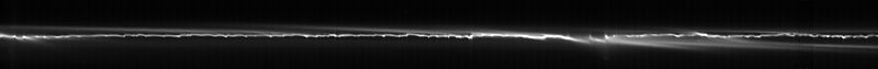 F Ring perturbations PIA08412