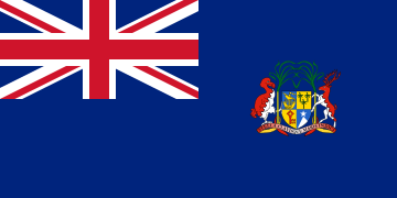 Flag of Mauritius (1923–1968)