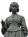 Florence Nightingale monument London closeup 607