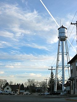 Garnavillo, Iowa Watertower.JPG