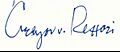 Gregor von Rezzori signature (cropped)