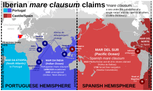 Archivo:Iberian mare clausum claims