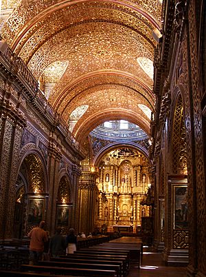 Archivo:Iglesia de la Compania, Quito