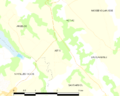 Map commune FR insee code 64070