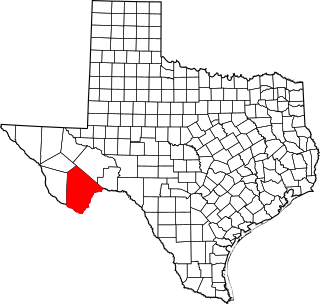Map of Texas highlighting Brewster County.svg