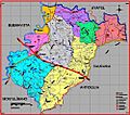 Mapa limítrofe de La Apartada