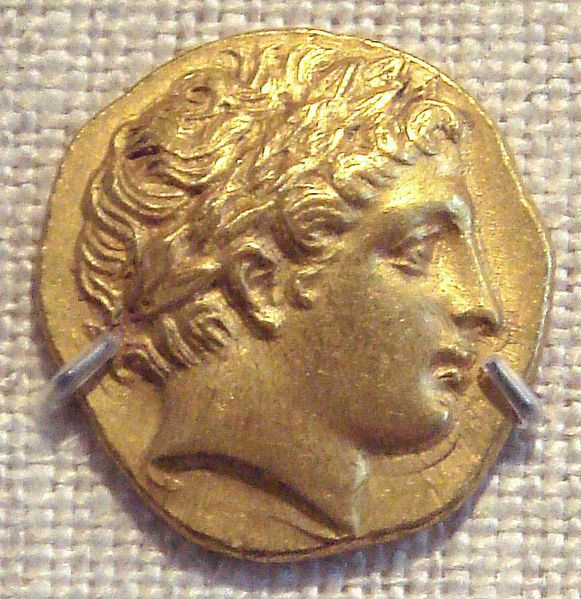 PhilipIIGoldStaterHeadOfApollo