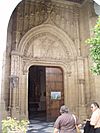 Portada gótica de la iglesia del convento de Santa Marta de Córdoba.JPG