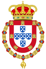 Archivo:Royal Coat of Arms of Luís I, Carlos I and Manuel II of Portugal (Order of the Golden Fleece)