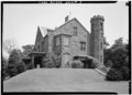 SOUTH FLANK FROM THE SOUTHWEST - Malbone, Malbone Road, Newport, Newport County, RI HABS RI,3-NEWP,62-3