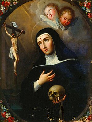 Archivo:Santa Rita de Casia, Miguel Cabrera