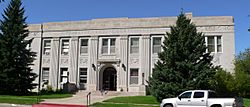 Sioux County, Nebraska courthouse from E.JPG