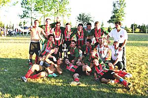 Archivo:Unión de Clarke, campeón 2007 de la Copa Federación de la provincia de Santa Fe