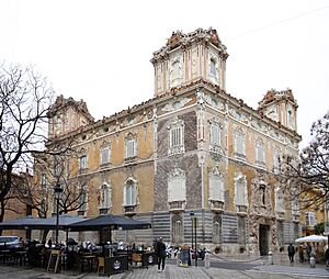 Archivo:Valencia, palazzo de marchese di Dos Aigües, esterno 01
