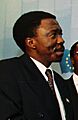 Visit of Sylvestre Ntibantunganya, President of Burundi, to the EC (cropped)