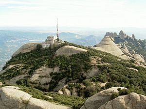 Archivo:Vista des de Sant Jeroni-Montserrat