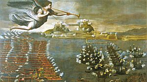 Archivo:1570s Luca Cambiaso, Battle of Lepanto Italian, c. El Escorial