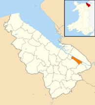 2024 Wales Flintshire Community Queensferry map.svg