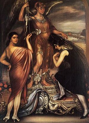 Archivo:Arcángel San Rafael by Julio Romero de Torres