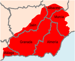 Archivo:Bastetania en las provincias actuales del SE español