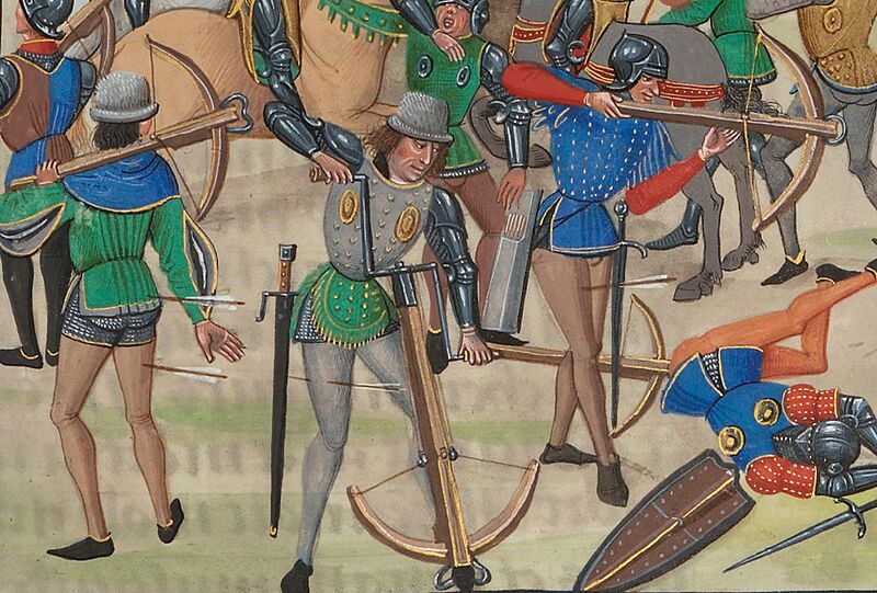 Battle of Crecy (crossbowmen)