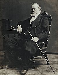 Archivo:Brigham Young sitting by Charles Roscoe Savage