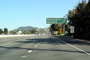 Archivo:CA 23 overlap US 101 Ventura Freeway