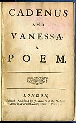 Archivo:Cadenus and Vanessa. A Poem - Jonathan Swift