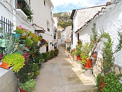 Calle del casco antiguo. Orcera