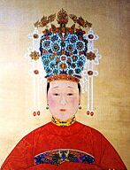 Archivo:Chinese Ming Dynasty Empress Xiaojingxian