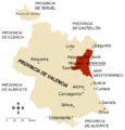 Ciudades de la provincia de Valencia