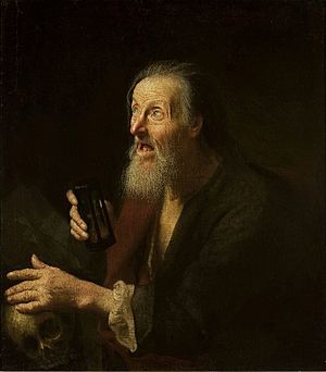 Archivo:Denner Old man with an hourglass