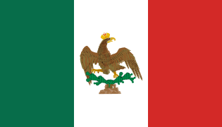 Flag of Mexico (1821-1823)