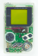 Archivo:Game Boy Play It Loud! Transparent American Edition