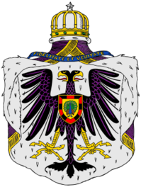 Archivo:Great Arms of Prince Wilhelm of Wied (colored)