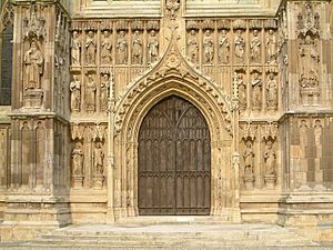 Archivo:Great West Door of Beverley Minster - geograph.org.uk - 183906