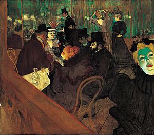 Archivo:Henri de Toulouse-Lautrec, At the Moulin Rouge