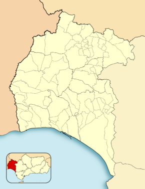 Cala ubicada en Provincia de Huelva