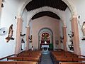 Interior iglesia del Cabo